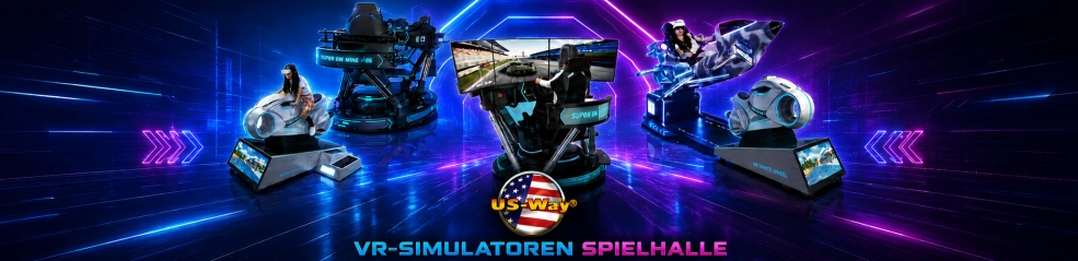 VR Simulatoren Spielhalle