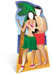 SC-042 Hawaiin Couple Stand In