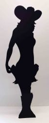 SC-046 Cowgirl Silhouette