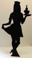 SC-050 Waitress Silhouette