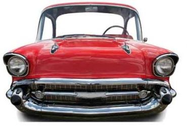 SC-087 Red Car - Bel Air Oldtimer small
