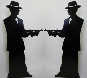 SC-206 Gangster Silhouette Double Pack