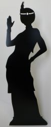 SC-207 Flapper Girl Silhouette