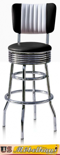 Bel Air BS-29-CB Airline Barhocker - 50er-Jahre USA-Style