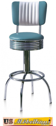 Bel Air BS-30-CB Comet Barhocker - 50er-Jahre USA-Style
