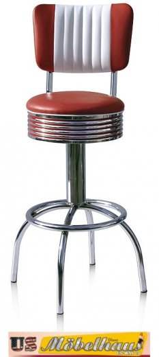 Bel Air BS-30-CB Comet Barhocker - 50er-Jahre USA-Style