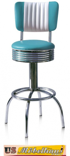 Bel Air BS-30-CB Comet Barhocker - 50er-Jahre USA-Style