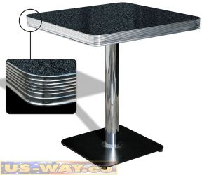 Bel Air Diner-Eckbank mit Tisch HW-300-Set