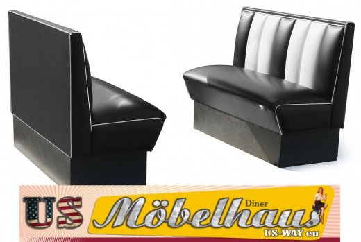Bel Air HW-120 Dinerbank - original 50er Jahre Diner Look