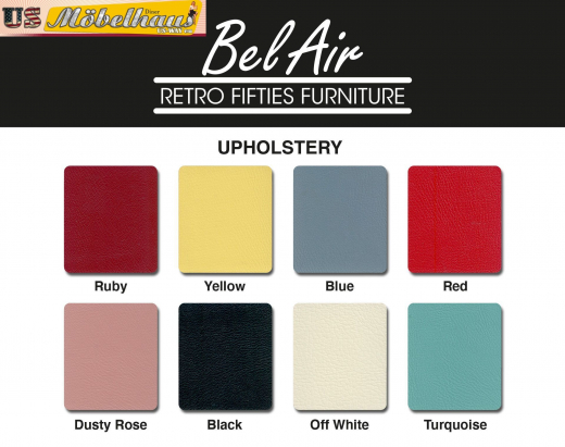 Bel Air CO-24 Set 50er-Jahre Fifties Diner Style, USA Look