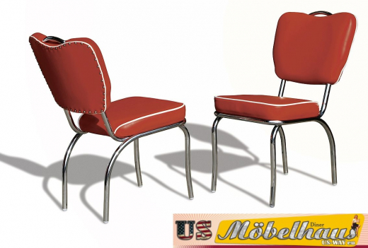 CO-26 Bel Air “Majestic” – Retro-Stuhl im 50er-Jahre Diner Style