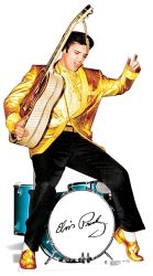 SC-578 Elvis Presley Gold Jacket and Drums