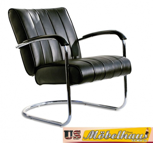 Bel Air LC-01 LTD Pullman Lounge Chair - 50s Diner Style