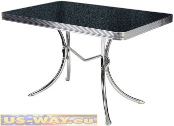 Bel Air Set 4 Stühle und 1 Tisch D-CO36