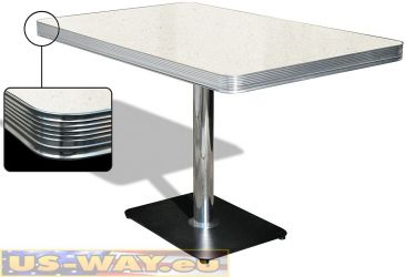 Bel Air Set Dinerbänke mit Tisch HW-120Set