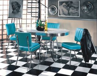 Bel Air CO-25 Set 50er-Jahre  Fifties Diner Style, USA Look