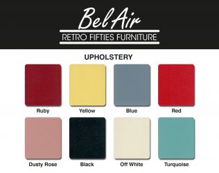 Bel Air Lot de 2 chaises et 1 table D-CO26