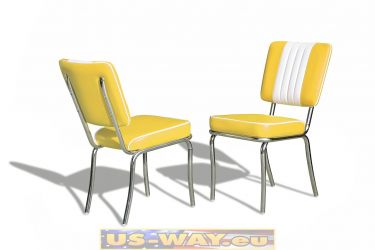 Bel Air Set 2 Stühle und 1 Tisch D-CO25