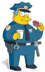 SC-615 The Simpsons - Police Chief Wiggam -