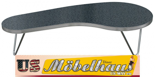 Bel Air TO-17 Nierentisch – Original 50er Jahre Style