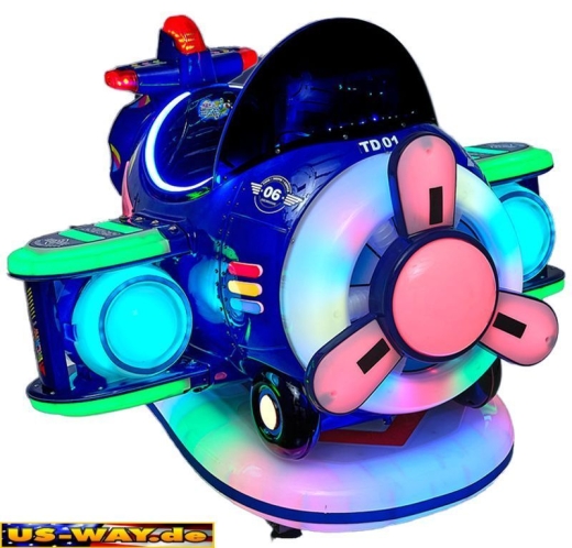 103-B Flugzeug Schaukelautomat - für Freizeitparks - Spielhallen