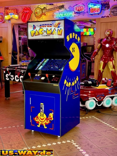 G-909 Super Pac-Man Arcade Automat & Original 80er Retro
