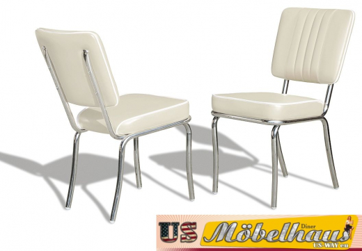 CO-24 Bel Air Arcade Chair CB Chrome im 50er USA-Diner-Style