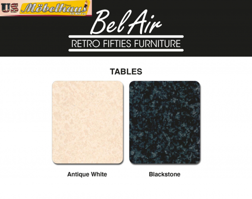 Bel Air TO-16 Beistelltisch Tisch - Original 50er Jahre Style