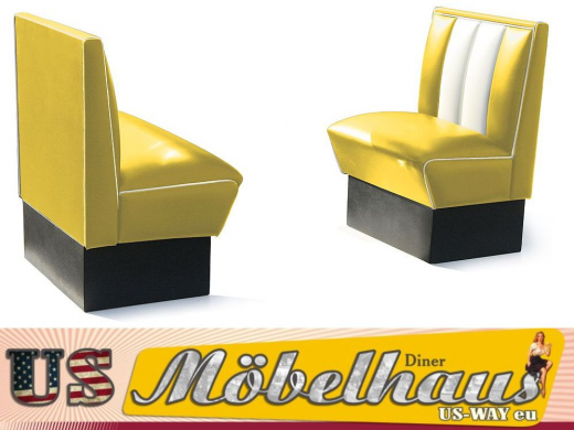 Bel Air HW-70 Set Dinerbank - 50er Jahre Diner Look