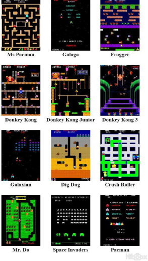 G-288 Galaga Arcade Automat - Original 80er Retro-Feel