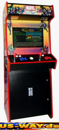G-88 Arcade Marvel Automat - Original 80er Retro-Feeling