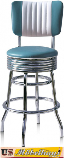 Bel Air BS-29/66-CB Airline Barhocker - 50er-Jahre USA-Style