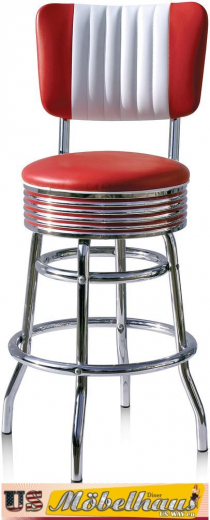 Bel Air BS-29/66-CB Airline Barhocker - 50er-Jahre USA-Style