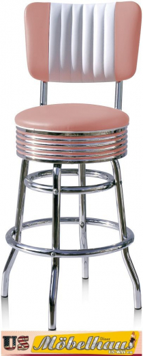 Bel Air BS-29/66-CB Airline Barhocker - 50er-Jahre USA-Style
