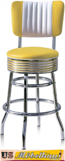 Bel Air BS-29/66-CB Airline Barhocker - 50er-Jahre USA-Style