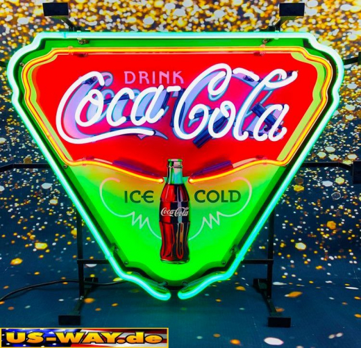 N-N0112 Coca-Cola Neon Display – Leuchtendes Retro-Schild für Zuhause & Gewerbe