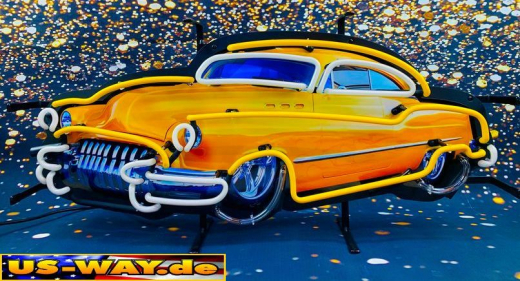 N-N0129 Low Rider Neon Display – Leuchtendes Retro-Schild für Zuhause & Gewerbe