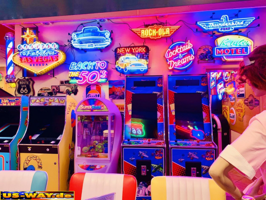 N-N0171 Columbia Neon Display – Leuchtendes Retro-Schild für Zuhause & Gewerbe