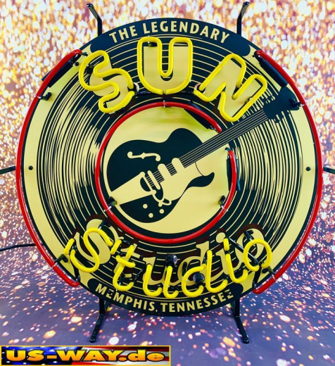 N-N0172 Sun Studio Neon Display – Leuchtendes Retro-Schild für Zuhause & Gewerbe