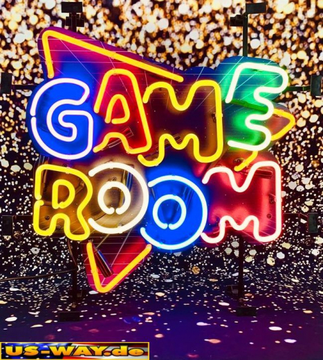 N-N0182 Game Room Neon Display – Leuchtendes Retro-Schild für Zuhause & Gewerbe