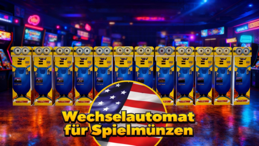 G-129 Wechselautomat für Spielmünzen | Euro Münzen & Scheine wechseln
