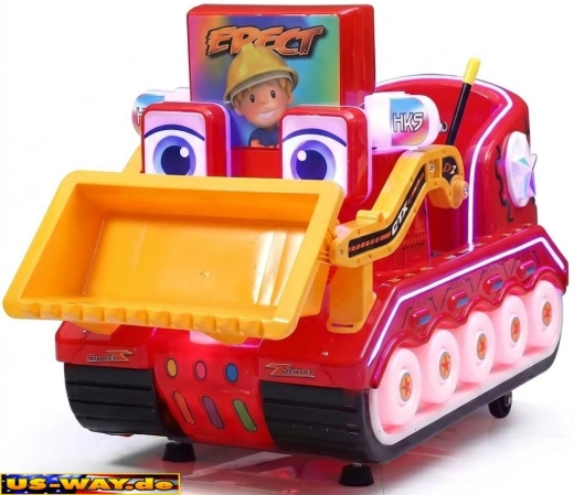 IFD-133 Bulldozer Schaukelautomat - für Freizeitparks und Spielhallen
