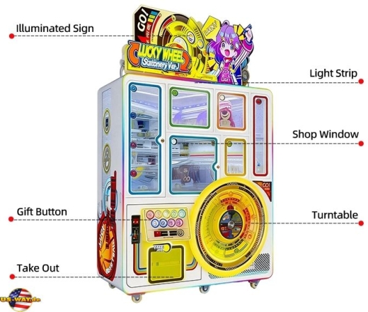 FS-5090 Lucky Wheel Prize Game Machine