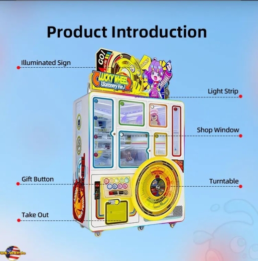 FS-5090 Lucky Wheel Prize Game Machine