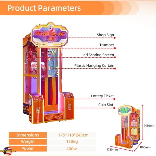 FS-2166 Rainbowball Bar – Ticket Redemption Arcade Spielautomat