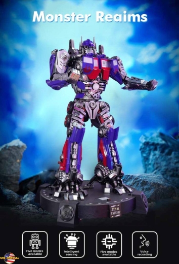 FS-1036 Metal Warrior Amusement Park Welcome Robot