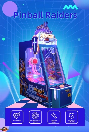 FS-2164 Pinball Raiders – Bouncy Ball Redemption Arcade
