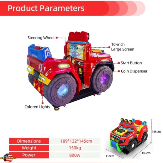 FS-2125 Off Roader – Kinder-Arcade-Rennspielautomat