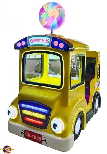 FS-2167 Candy Bus – Kinder-Schaukelautomat mit Greifautomat