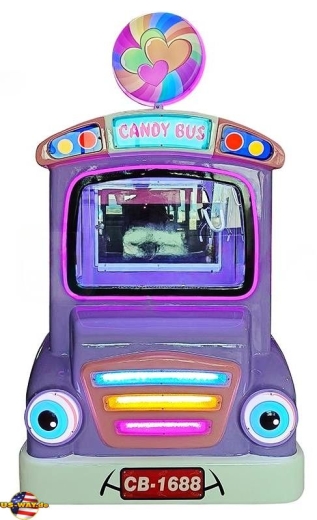 FS-2167 Candy Bus – Kinder-Schaukelautomat mit Greifautomat
